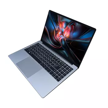 Ноутбук Hiper Office HLP 15.6" IPS 1920x1080, Intel Core i5 1235U 1.3 ГГц, 16Gb RAM, 512Gb SSD, W10Pro, серебристый (H1574O5165WM)