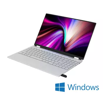 Ноутбук Hiper WorkBook N1567RH 15.6" IPS 1920x1080, Intel Core i3 10110U 2.1 ГГц, 8Gb RAM, 256Gb SSD, W10Pro, серебристый (TY410AXK)