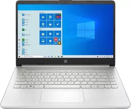 Ноутбук HP 14s-fq0093ur 14" IPS 1920x1080, AMD Ryzen 3 3250U 2.6GHz, 8Gb RAM, 256Gb SSD, W10, серебристый (3C8M3EA)