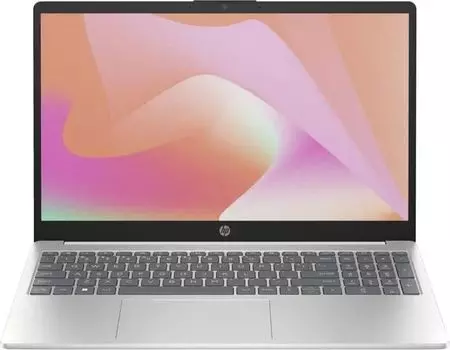 Ноутбук HP 15-fc0018nq 15.6" IPS 1920x1080, AMD Ryzen 5 7520U 2.8 ГГц, 16Gb RAM, 512Gb SSD, без OC, серебристый (7K0R1EA)
