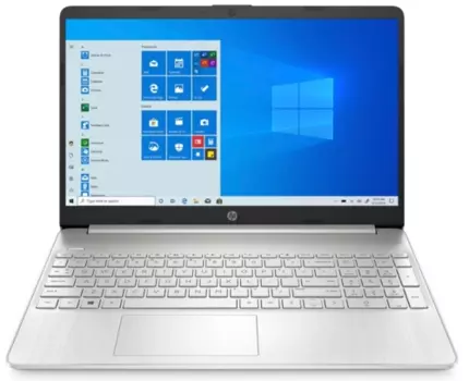 Ноутбук HP 15s-eq2090ur 15.6" IPS 1920x1080, AMD Ryzen 7 5700U 1.8GHz, 8Gb RAM, 512Gb SSD, W11, серебристый (595M5EA)