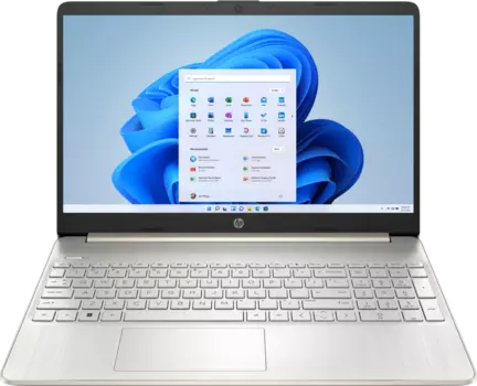 Ноутбук HP 15s-fq2619nw 15.6" IPS 1920x1080, Intel Core i3 1115G4 3 ГГц, 8Gb RAM, 256Gb SSD, W11, золотистый (6Y7X5EA)