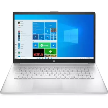 Ноутбук HP 17-cn0084ur 17.3" 1920x1080, Intel Core i3-1125G4 2GHz, 8Gb RAM, 512Gb SSD, W10, серебристый (4E1U4EA)