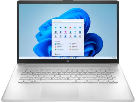 Ноутбук HP 17t-cn000 17.3" IPS 1920x1080, Intel Core i7 1165G7 2.8 ГГц, 16Gb RAM, 512Gb SSD, W11, серебристый (2W0H5AV) Английская клавиатура!