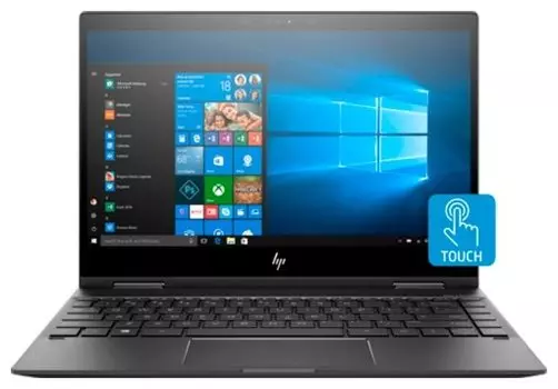 Ноутбук HP Envy x360 13-ay0008ur 13.3" 1920x1080, Touch, AMD Ryzen 5 4500U 2.3GHz, 8Gb RAM, 512Gb SSD, WiFi, BT, Cam, W10, черный (1L6D3EA)