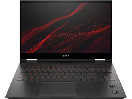 Ноутбук HP Omen 15-ek0050ur 15.6" 1920x1080, Intel Core i7-10750H 2.6GHz, 16Gb RAM, 512Gb SSD, NVIDIA GeForce RTX 2060-6Gb, WiFi, BT, Cam, DOS, черный (2X0V6EA)