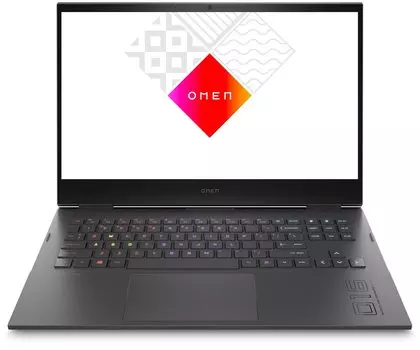 Ноутбук HP Omen 16-c0033ur 16.1" IPS 1920x1080, AMD Ryzen 5 5600H 3.3 ГГц, 16Gb RAM, 1Tb SSD, AMD Radeon RX 6600M-8Gb, без OC, серый (65B01EA)