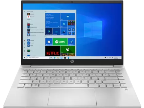 Ноутбук HP Pavilion 14-ec0046ur 14" IPS 1920x1080, AMD Ryzen 5 5500U 2.1GHz, 8Gb RAM, 512Gb SSD, W11, серебристый (601C7EA)