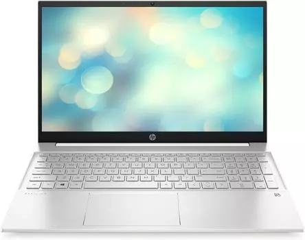 Ноутбук HP Pavilion 15-eg0041ur 15.6" IPS 1920x1080, Intel Core i3-1115G4 3GHz, 8Gb RAM, 256Gb SSD, DOS, белый (398J4EA)