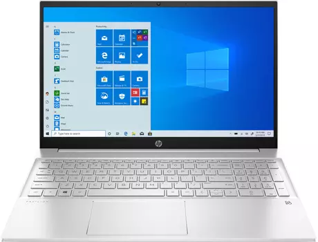 Ноутбук HP Pavilion 15-eg0131ur 15.6" 1920x1080, Intel Core i5-1135G7 2.4GHz, 16Gb RAM, 512Gb SSD, WiFi, BT, Cam, DOS, серебристый (4E1J3EA)