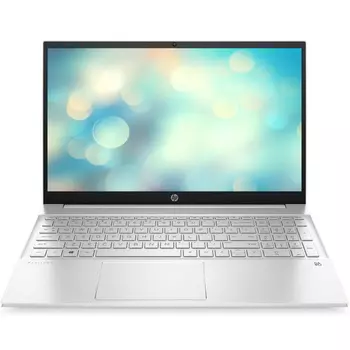 Ноутбук HP Pavilion 15-eg0134ur 15.6" 1920x1080, Intel Core i7-1165G7 2.8GHz, 16Gb RAM, 512Gb SSD, DOS, серебристый (4E1J6EA)