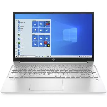Ноутбук HP Pavilion 15-eg0135ur 15.6" IPS 1920x1080, Intel Core i7-1165G7 2.8GHz, 16Gb RAM, 1Tb SSD, NVIDIA GeForce MX450-2Gb, W10, серебристый (4E1J7EA)