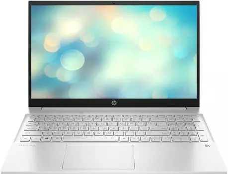 Ноутбук HP Pavilion 15-eg0192ur 15.6" IPS 1920x1080, Intel Core i5-1135G7 2.4GHz, 8Gb RAM, 256Gb SSD, DOS, серебристый (65A85EA)