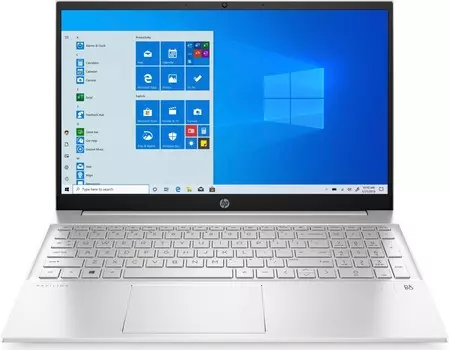 Ноутбук HP Pavilion 15-eg1016nq 15.6" IPS 1920x1080, Intel Core i7 1195G7 2.9 ГГц, 8Gb RAM, 256Gb SSD, W11, серебристый (5D5D2EA)