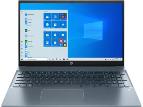 Ноутбук HP Pavilion 15-eh2105nw 15.6" IPS 1920x1080, AMD Ryzen 5 5625U 2.1 ГГц, 16Gb RAM, 512Gb SSD, W11, синий (715U5EA)