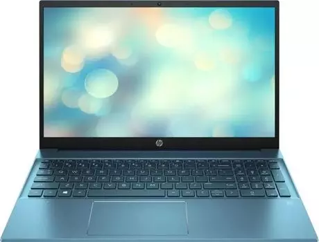 Ноутбук HP Pavilion 15-eh3048ci 15.6" IPS 1920x1080, AMD Ryzen 7 7730U 2 ГГц, 16Gb RAM, 512Gb SSD, без OC, бирюзовый (8F5H9EA)