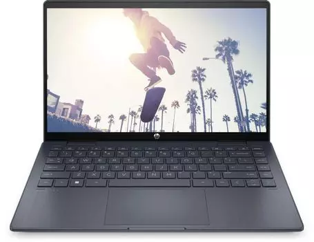 Ноутбук HP Pavilion x360 14-ek2004ci 14" IPS 1920x1080 Touch, Intel Core 5 120U 1.4 ГГц, 16Gb RAM, 512Gb SSD, без OC, синий (A1AA1EA)