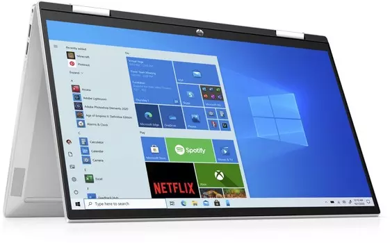 Ноутбук HP Pavilion x360 15-er1010ci 15.6" IPS 1920x1080 Touch, Intel Core i5 1235U 1.3 ГГц, 16Gb RAM, 512Gb SSD, W11, серебристый (6L9X6EA)