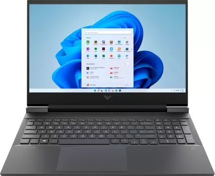 Ноутбук HP Victus 16-d1059ci 16.1" IPS 1920x1080, Intel Core i5 12500H 2.5 ГГц, 16Gb RAM, 512Gb SSD, NVIDIA GeForce RTX 3050-4Gb, без OC, темно-серебристый (6K317EA)