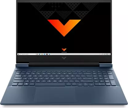 Ноутбук HP Victus 16-e0164nw 16.1" IPS 1920x1080, AMD Ryzen 5 5600H 3.3 ГГц, 16Gb RAM, 512Gb SSD, NVIDIA GeForce RTX 3050-4Gb, без OC, синий (4H3Z2EA_RU)