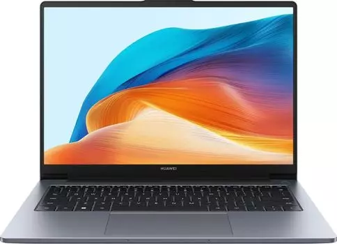 Ноутбук Huawei MateBook D 14 MDG-X 14" IPS 1920x1080, Intel Core i5 13420H 2.1 ГГц, 16Gb RAM, 512Gb SSD, W11, серый (53014BRW)