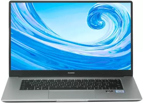 Ноутбук Huawei MateBook D 15 53013JJX 15.6" IPS 1920x1080, AMD Ryzen 5 5500U 2.1GHz, 8Gb RAM, 256Gb SSD, W11, серебристый (53013JJX)
