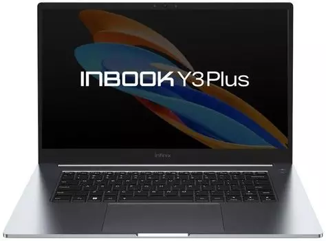 Ноутбук Infinix Inbook Y3 Plus YL512 15.6" IPS 1920x1080, Intel Core i3 1215U 1.2 ГГц, 8Gb RAM, 256Gb SSD, W11, серый (71008301717)