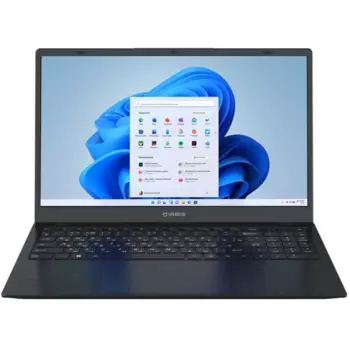 Ноутбук IRBIS 15.6" IPS 1920x1080, Intel N100 800 МГц, 8Gb RAM, 256Gb SSD, W11Pro, черный (15NBC1015B)