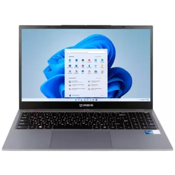 Ноутбук IRBIS 15.6" IPS 1920x1080, Intel Core i7 1255U 1.7 ГГц, 16Gb RAM, 512Gb SSD, W11Pro, серый (15NBP3512_G2)