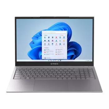 Ноутбук IRBIS 15NBP3506 15.6" IPS 1920x1080, Intel Core i5 1235U 1.3 ГГц, 32Gb RAM, 1Tb SSD, без OC, серый (15NBP3506_32_1Tb)