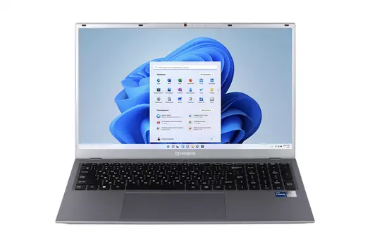 Ноутбук IRBIS 17.3" IPS 1920x1080, Intel Core i7 1255U 1.7 ГГц, 16Gb RAM, 1Tb SSD, W11Pro, серый (17NBP4502_G2)