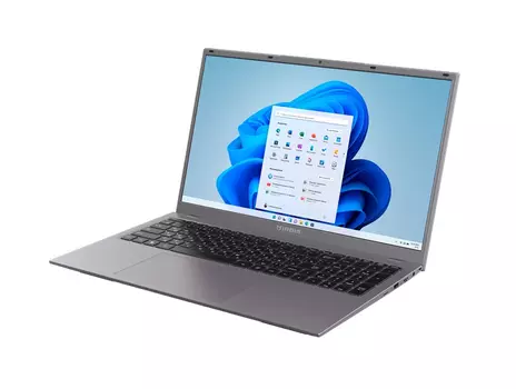 Ноутбук IRBIS 17.3" IPS 1920x1080, Intel Core i7 1255U 1.7 ГГц, 16Gb RAM, 1Tb SSD, W11Pro, серый (17NBP4502)
