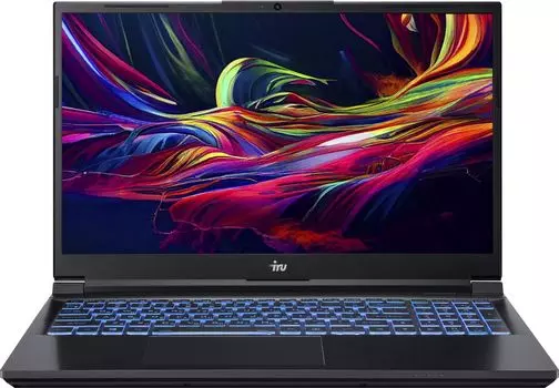 Ноутбук IRU Калибр 15ALC 15.6" IPS 1920x1080, Intel Core i5 12500H 2.5 ГГц, 16Gb RAM, 512Gb SSD, NVIDIA GeForce RTX 3050-4Gb, без OC, черный (1930300)