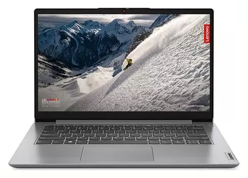 Ноутбук Lenovo IdeaPad 1 14AMN7 14" IPS 1920x1080, AMD Ryzen 5 7520U 2.4 ГГц, 8Gb RAM, 512Gb SSD, без OC, светло-серый (82VF007XPS)
