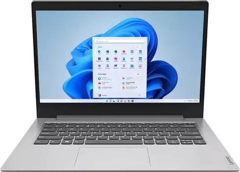 Ноутбук Lenovo IdeaPad 1 14IGL05 14" 1920x1080, Intel Celeron N4020 1.1 ГГц, 4Gb RAM, 128Gb SSD, W11, серый (81VU00H3RU)