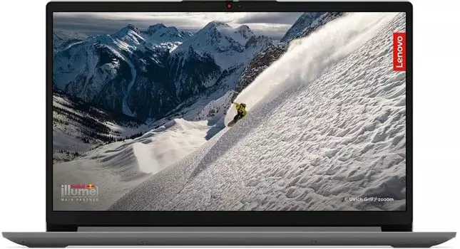 Ноутбук Lenovo IdeaPad 1 15AMN7 15.6" 1920x1080, AMD Ryzen 5 7520U 2.4 ГГц, 8Gb RAM, 256Gb SSD, без OC, серый (82VG00HDPS)