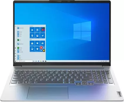Ноутбук Lenovo IdeaPad 5 Pro 16IHU6 16" IPS 2560x1600, Intel Core i5 11300H 3.1 ГГц, 8Gb RAM, 512Gb SSD, NVIDIA GeForce MX450-2Gb, W11, серый (82L9008NRK)