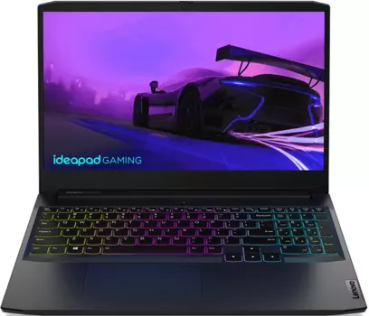 Ноутбук Lenovo IdeaPad Gaming 3 15ACH6 15.6" IPS 1920x1080, AMD Ryzen 5 5600H 3.3 ГГц, 16Gb RAM, 512Gb SSD, NVIDIA GeForce RTX 3050 Ti-4Gb, без OC, черный (82K2002DRK)