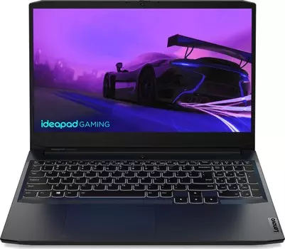Ноутбук Lenovo IdeaPad Gaming 3 15IHU6 15.6" IPS 1920x1080, Intel Core i7 11370H 3.3 ГГц, 16Gb RAM, 512Gb SSD, NVIDIA GeForce RTX 3050-4Gb, без OC, черный (82K100H3RK)