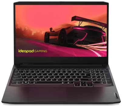 Ноутбук Lenovo IdeaPad Gaming 3 15IHU6 15.6" IPS 1920x1080, Intel Core i7-11370H 3.3GHz, 8Gb RAM, 512Gb SSD, NVIDIA GeForce RTX 3050-4Gb, DOS, черный (82K10025RK)