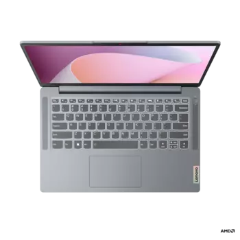 Ноутбук Lenovo IdeaPad Slim 3 14AMN8 14" 1920x1080, AMD Athlon 7120U 2.4 ГГц, 8Gb RAM, 256Gb SSD, без OC, серый (82XN0007RK)