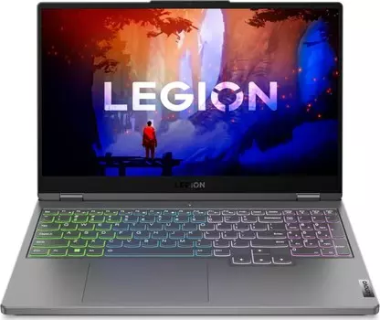 Ноутбук Lenovo Legion 5 15ARH7H 15.6" IPS 2560x1440, AMD Ryzen 7 6800H 3.2 ГГц, 16Gb RAM, 1Tb SSD, NVIDIA GeForce RTX 3070-8Gb, без OC, темно-серый (82RD006MRK)