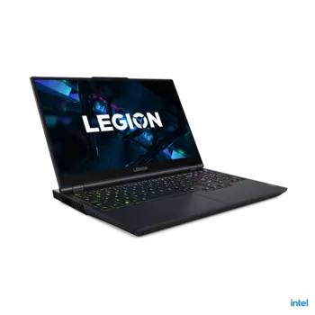 Ноутбук Lenovo Legion 5 15ITH6H 15.6" IPS 1920x1080, Intel Core i5 11400H 2.7 ГГц, 16Gb RAM, 512Gb SSD, NVIDIA GeForce RTX 3060-6Gb, без OC, темно-синий (82JH009KRK)