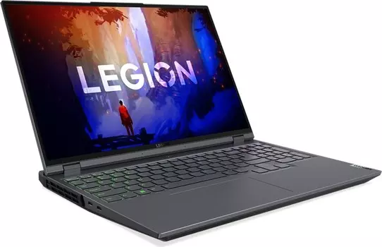 Ноутбук Lenovo Legion 5 Pro 16ARH7H 16" IPS 1920x1200, AMD Ryzen 5 6600H 3.3 ГГц, 16Gb RAM, 1Tb SSD, NVIDIA GeForce RTX 3060-6Gb, без OC, темно-серый (82RG000TRK)