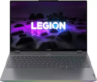 Ноутбук Lenovo Legion 7 16ACHg6 16" IPS 2560x1600, AMD Ryzen 7 5800H 3.2 ГГц, 16Gb RAM, 1Tb SSD, NVIDIA GeForce RTX 3060-6Gb, без OC, темно-серый (82N6000GRK)