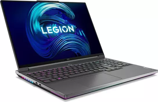 Ноутбук Lenovo Legion 7 16IAX7 16" IPS 2560x1600, Intel Core i7 12800HX 2 ГГц, 32Gb RAM, 2Tb SSD, NVIDIA GeForce RTX 3070 Ti-8Gb, без OC, темно-серый (82TD005TRK)
