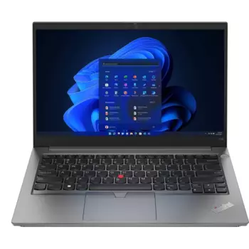 Ноутбук Lenovo ThinkPad E14 G4 14" IPS 1920x1080, Intel Core i5 1235U 1.3 ГГц, 8Gb RAM, 512Gb SSD, NVIDIA GeForce MX550-2Gb, без OC, серый (21E4S10B00)