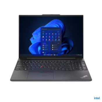 Ноутбук Lenovo ThinkPad E16 G1 16" IPS 1920x1200, Intel Core i7 1355U 1.7 ГГц, 16Gb RAM, 512Gb SSD, без OC, черный (21JN009NRT)