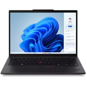 Ноутбук Lenovo ThinkPad T14 G4 14" IPS 1920x1200, Intel Core Ultra 7 155U 1.7 ГГц, 16Gb RAM, 512Gb SSD, W11Pro, черный (21MLA01RCD)