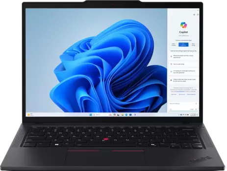 Ноутбук Lenovo ThinkPad T14 G5 14" IPS 1920x1200, Intel Core Ultra 7 155U 1.7 ГГц, 16Gb RAM, 512Gb SSD, W11Pro, черный (21MMS1CP00)